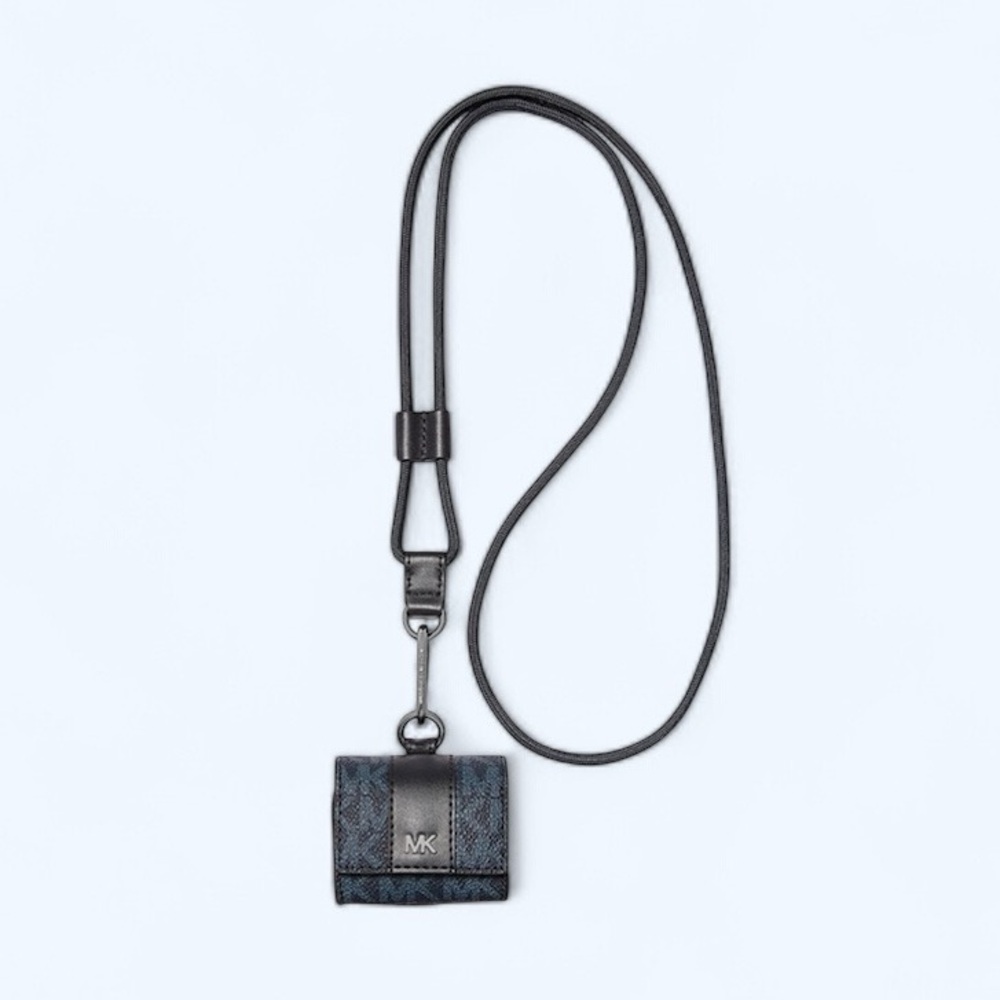 Michael Kors Hudson Logo Lanyard Case for Apple AirPods Pro NWT